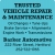 Trusted Vehicle Repair & Maintenance