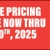 Employee Pricing Available Now Thru April 30th, 2025