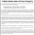 Public Notice Sale of Town Property