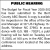 Public Hearing