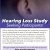 Hearing Loss Study