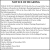 Notice of Hearing