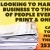 Looking to Market Your Business to Thousands of People Everyday in Print & Online?