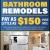 Bathroom Remodels