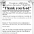 Thank You God