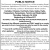 Public Notice