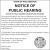 Notice of Public Hearing
