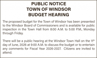 Town of Windsor