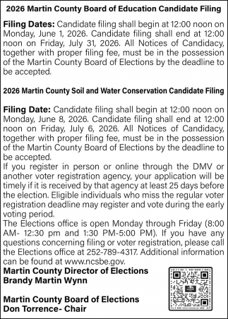 Martin County Board of Education