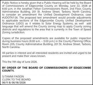 Edgecombe County