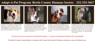 Adopt-A-Pet Program Bertie County Humane Society
