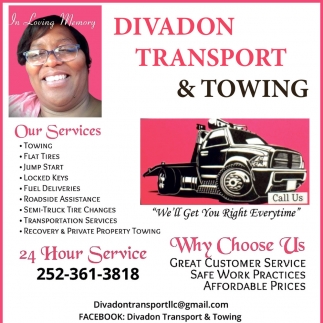 Divadon Transport & Towing