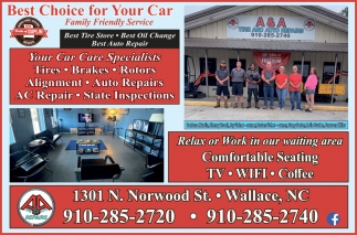 A & A Tire and Auto Repairs
