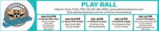 Edenton Steamers Baseball