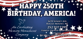 An Everlasting Memory Monument Company LLC