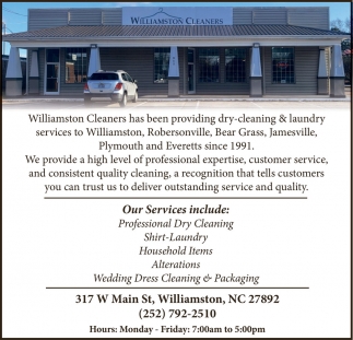 Williamston Cleaners