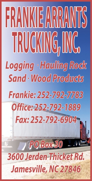 Frankie Arrants Trucking, Inc