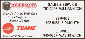 Roberson's Heating & Air, Inc