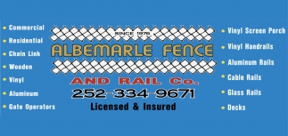 Albemarle Center and Rail Co