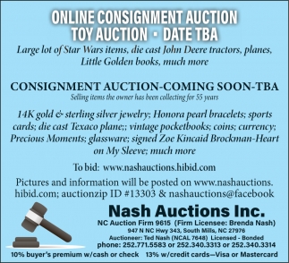 Nash Auctions, Inc