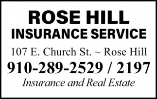 Rose Hill Insurance Service
