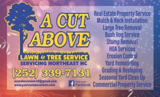 A Cut Above Lawn & Tree Service