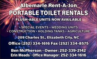 Albemarle Rent-A-Jon