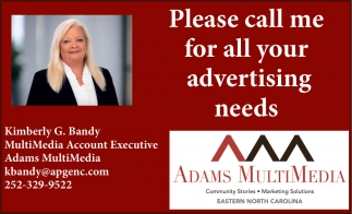 Adams Multimedia - Kimberly G. Brandy