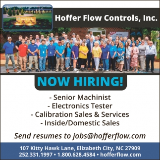 Hoffer Flow Controls Inc
