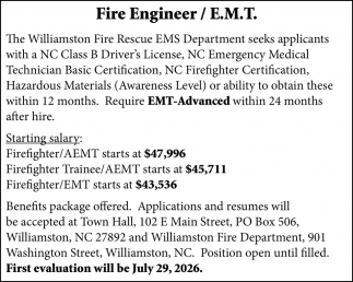 Williamston Fire Rescue EMS