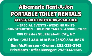 Albemarle Rent-A-Jon 