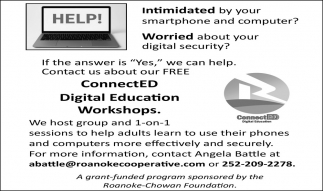 ConnectED Digital Education Workshops
