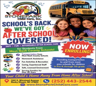 Stonepark Child Care, Inc