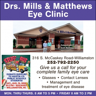 Drs. Mills & Matthews Eye Clinic