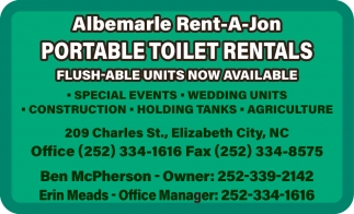 Albemarle Rent-A-Jon