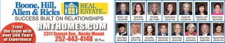 Boone, Hill, Allen & Ricks Real Estate