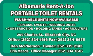 Albemarle Rent-A-Jon