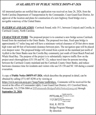 State of North Carolina Department of Transportation