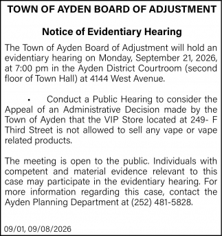 Town of Ayden 