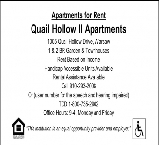 Quail Hollow II Apartments