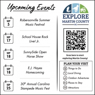 Explore Martin County NC