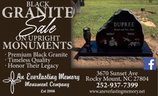 An Everlasting Memory Monument Company LLC