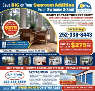 Swimme & Son - Air-Tight Storage, Inc.