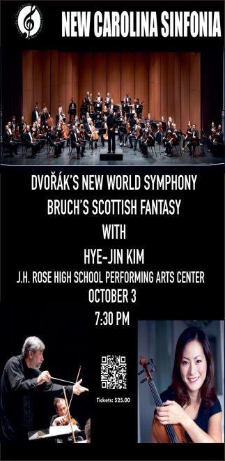 New Carolina Sinfonia (October 3, 2026)