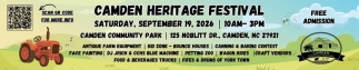 Camden Heritage Festival - September 17, 2026