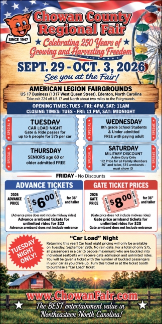 Chowan County Regional Fair