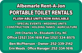 Albemarle Rent-A-Jon