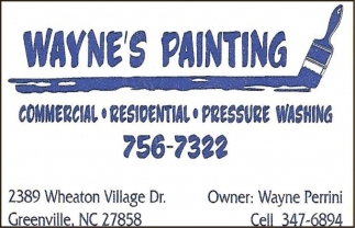 Wayne's Painting