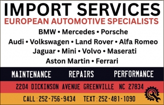 Import Services