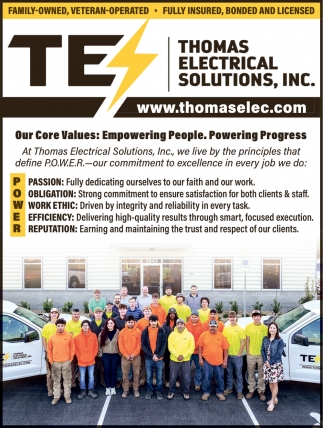Thomas Electrical Solutions, Inc.